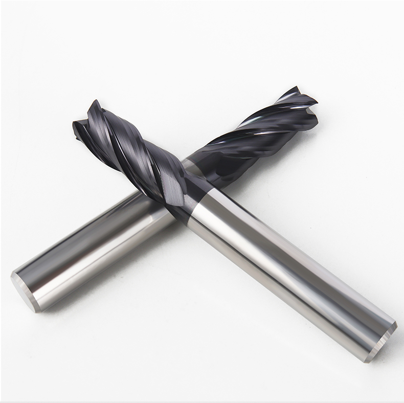 Tungsten Carbide Flat Cutting End Mills