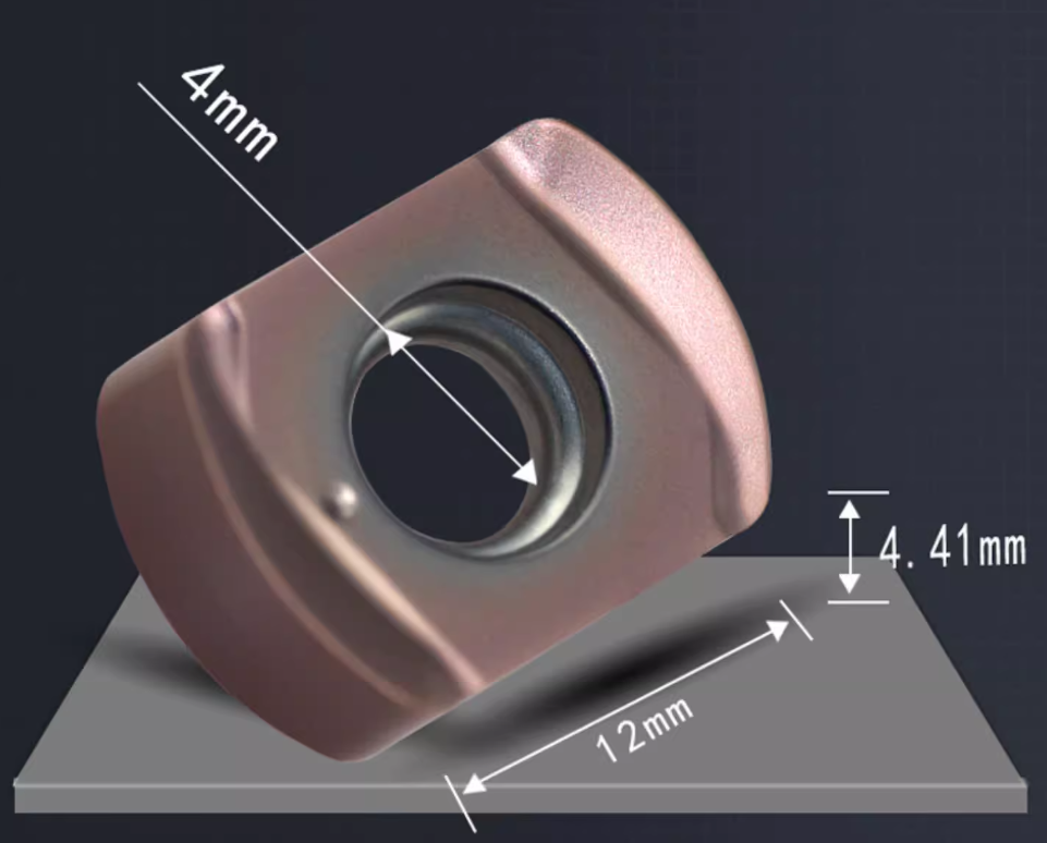 Tungsten Carbide Milling Cutting Inserts BLMP0603